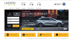 Desktop Screenshot of linders.ie